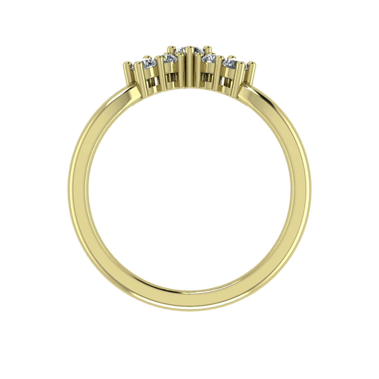 DIAMOND BANDS & STACKABLES CONTOUR RINGS & BANDS